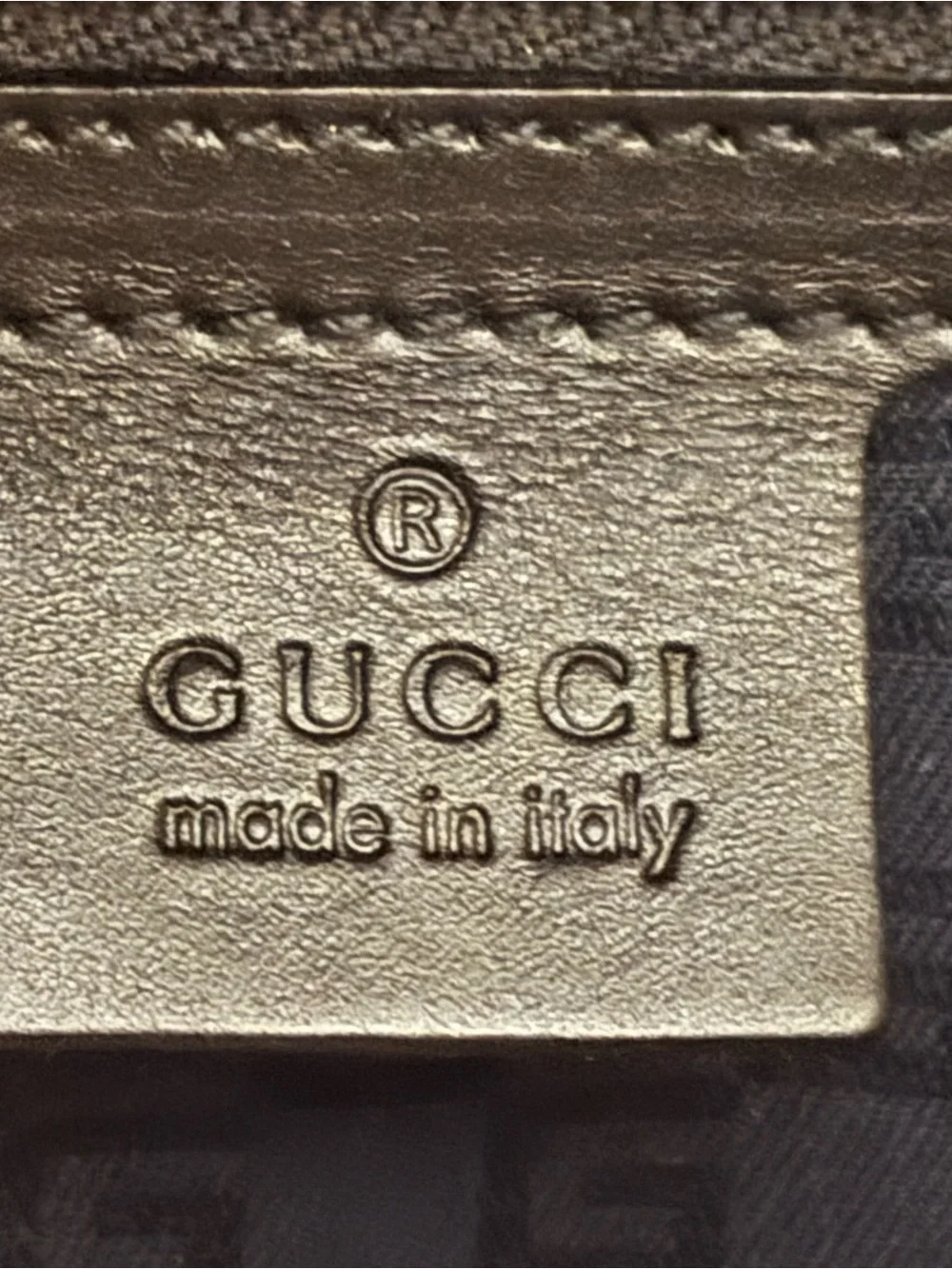 Authentic Gucci. Extremely Rare Black Leather Doctors Bag NWOT